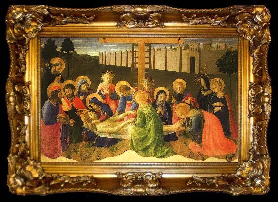 framed  Fra Angelico Lamentation Over the Dead Christ, ta009-2